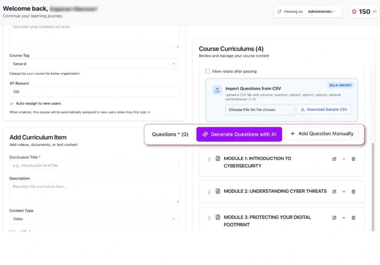 RBM-Software-AI-Assisted Quiz Generation