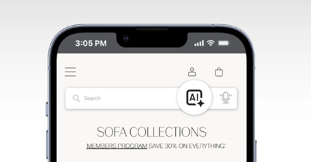 Types of Visual ecommerce search